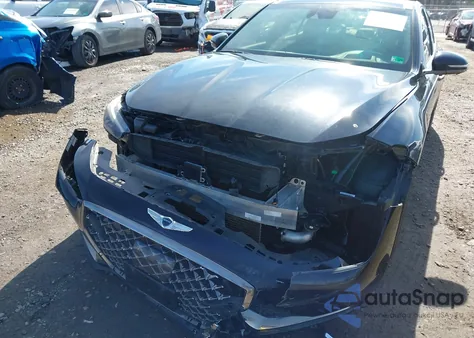 2019 Genesis G70 2.0T Advanced из США, поврежденный, VIN KMTG44LA2KU027227